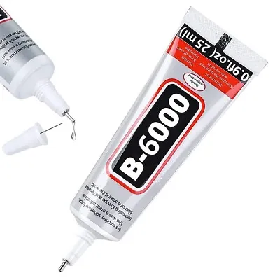 B-6000 Glue Industrial Adhesive For Phone Frame Bumper Jewelry Decoration 50ml • $12.55