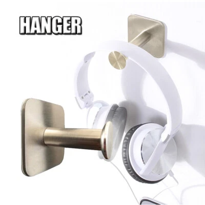 $13.34 • Buy Headphone Hanger Wall Mount Gaming Headset Holder Convenient Metal Stand Rack