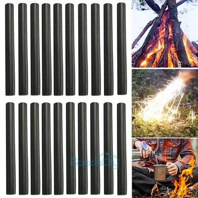 20x Huge Magnesium Ferro Rod Fire Starter Emergency Ferrocerium Survival Camping • $7.99