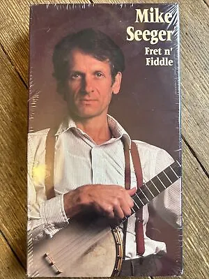 Mike Seeger Fret N’ Fiddle Sealed Banjo Blue Grass Vhs Videotape Vtg Rare • $52.50