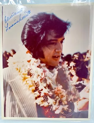 Elvis Presley Photo -On Kodak Paper-on Upper Left: Lorraine Smith- Elvis's Aunt • $5