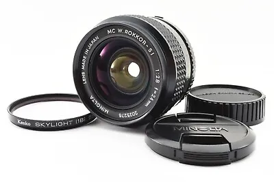 Minolta MC W.Rokkor SI 24mm F/2.8 Wide Angle Lens [READ] W/ Filter From JAPAN • $239