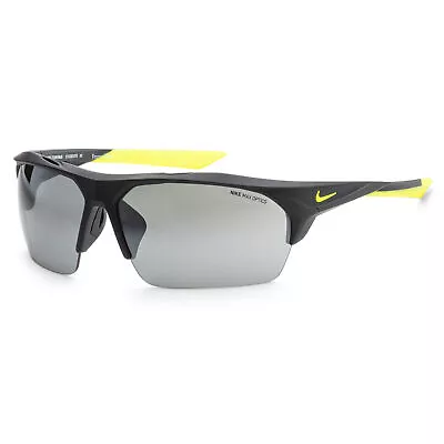 Nike Unisex Terminus 76mm Matte Black Sunglasses EV1030-070 • $34.99