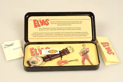 NEW In Case FOSSIL Elvis Limited Edition Men’s Watch LI-1287-1 Never Worn  • $185