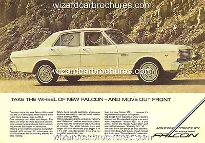 1966 Ford Falcon Xr A3 Poster Ad Sales Brochure Advertisement Advert • $14.85