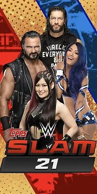 TOPPS WWE SLAM Card Trader ANY 9 CARDS FROM MY ACCOUNT Your Choice - Digital • $1