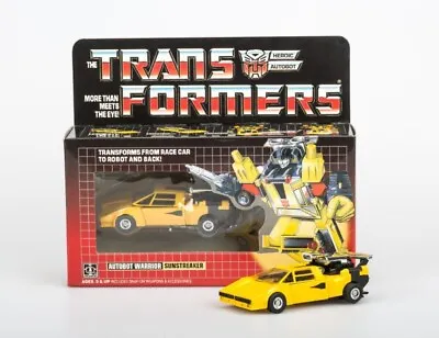 Transformers G1 Sunstreaker Reissue Brand New Improved Version! • $41.99