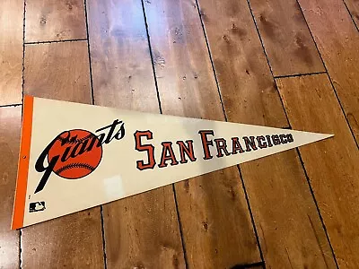 Vintage 1980's San Francisco Giants Pennant Full Size 30  • $24.99