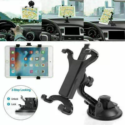 Car Tablet Mount Holder Windshield Dashboard For Universal 7 ~11  Tablet PC IPad • $11.99