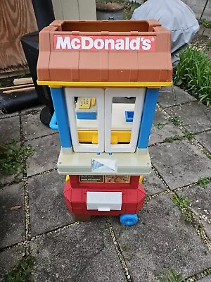 Vtg 1989 Fisher Price  McDonald’s Drive Thru Playset PLUS - RARE • $325