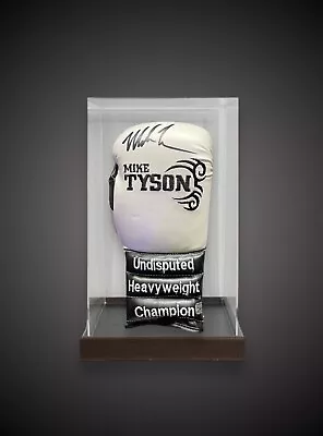 Mike Tyson Heavyweight Champion Hand Signed Boxing Glove In A Case £275 • £275