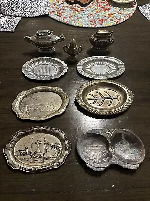 Vintage Lot Of 9 Made In Occupied Japan Ashtray + Lighter Lot RARE • $80