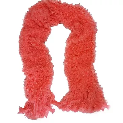 Ladies Magic Scarf Womens Neck Warmer Chiffon Frilly Scarves Wrap Neckscarf • £4.89