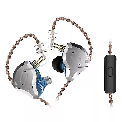 ZS10 Pro 3.5mm Wired In-ear Headphones 1DD+4BA    C6D2 • $67.74