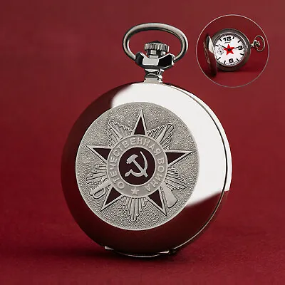 £71.81 • Buy Pocket Watch Molnija 3602 - Medal Des 2. World War - II Wk - Russian Watch
