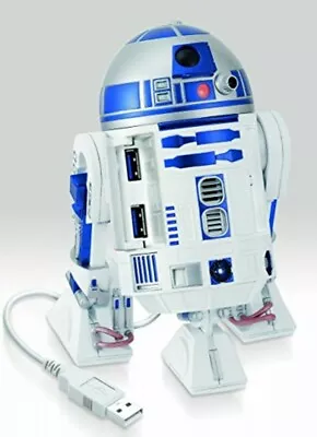 STAR WARS R2-D2 USB Hub Flash & Sound 4Ports 1260 4902314126017 B011KR23PG • $126.82