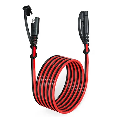 16AWG 12V 3M SAE To SAE Extension Cable 2 Pin Quick Disconnect Wire Harness Cord • $9.99