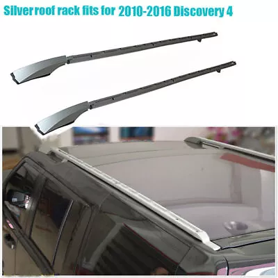 Aluminum Rail Top Roof Rack For Land Rover Discovery 05-16 LR3 LR4 Long Version • $400.77