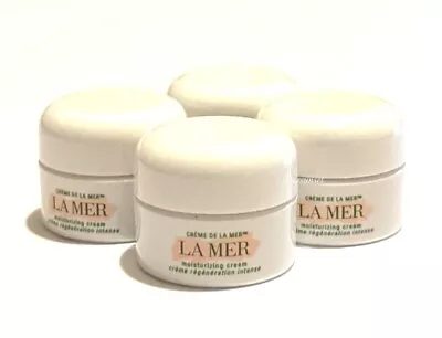 Lot Of 4 {LA MER} The Mosturizing Soft Cream - 0.12 Fl Oz Each - Sample Size • $28.60