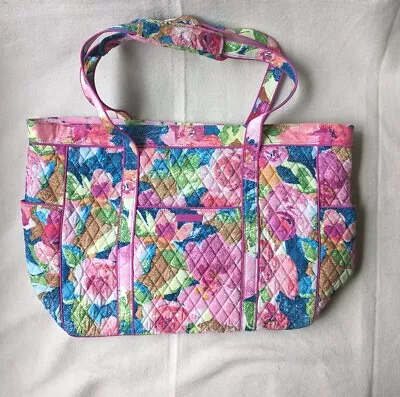 NWT Vera Bradley Get Carried Away Tote Superbloom XL Tote Bag • $90