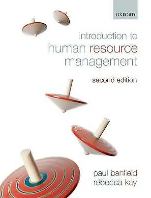 Introduction To Human Resource Management By Paul Banfield Paperback Second Edi • £30