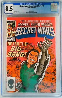 MARVEL SUPER HEROES SECRET WARS  #12 Marvel Comic Group CGC Grade ( 8.5 ) • $55