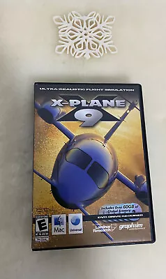 X-Plane 9 (Mac DVD) Flight Simulator Video Game - All 6 Discs & Manual • $19.77