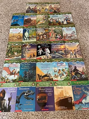 Magic Tree House Books Lot Of 28 By Mary Pope Osborne • $29.98