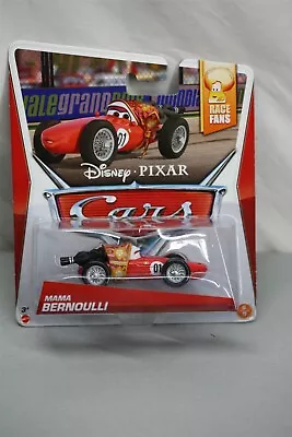 Disney Pixar Cars 2 Mama Bernoulli Race Fans Collection Mattel NRFP NEW • $19.99