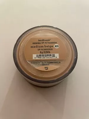 BareMinerals Foundation Loose Powder MEDIUM BEIGE N20 8g • $21.99