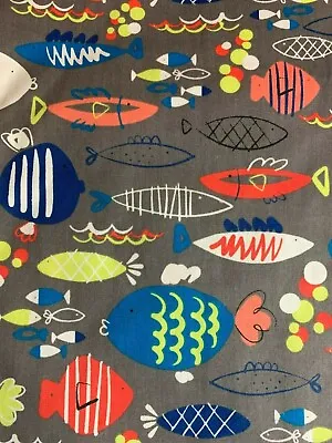Scrub Top Sizes: Xs S M Xl All The Fish In The Sea Nwt Nurse Medical Vet Cna • $18.85