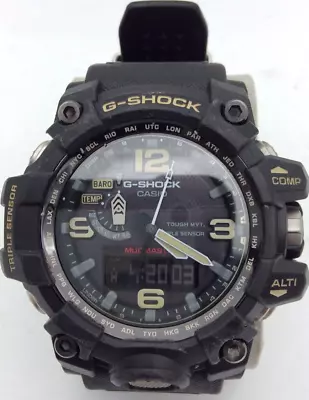 Casio G-Shock GWG-1000-1A Mudmaster Triple Sensor Solar Watch • $465