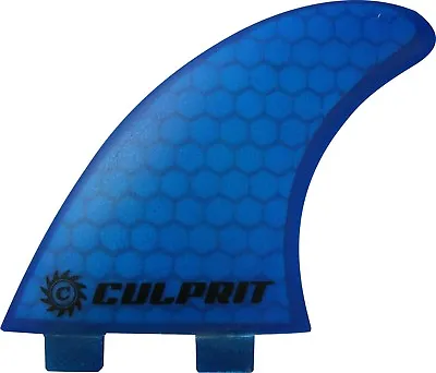 Hexcore Honeycomb RTM FCS M3 Style Thruster Surfboard Fin - Blue - C4 • $47.99