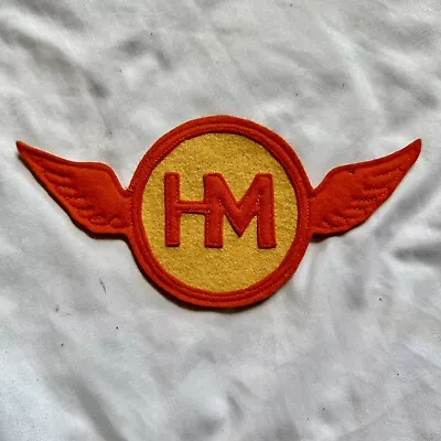 1940s Felt Motorcycle Patch Wings Unused Original Vintage • $250