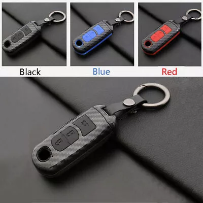 Car Smart Remote Key Fob Case Cover Holder For Mazda 2 3 6 Atenza Axela CX5 CX7 • $14.53