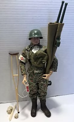 Vintage 1964 GI JOE Action Marine MEDIC  T.M  Figure Hasbro  W Gear • $119.99