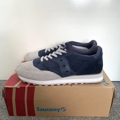 £40 • Buy Saucony Jazz Original Premium Lux Pack Navy / Grey Size: UK12 S70140-2 2014 Rare