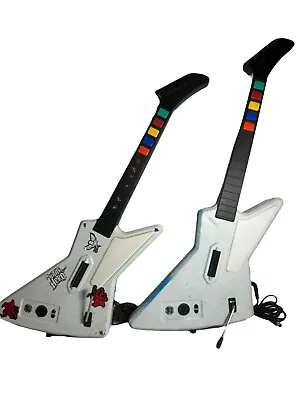 $68.58 • Buy Lot Of 2 Xbox 360 Guitar Hero Xplorer Redoctane 95055 Controller PARTS ONLY