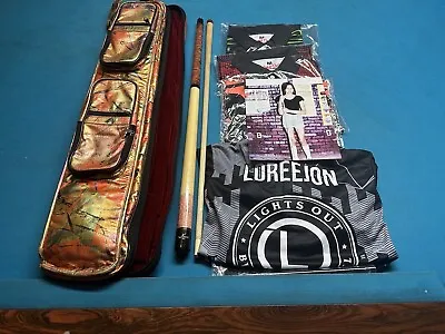 Meucci’ S Loree Jon’s Personal Pool Cue And Custom Versace 4X8 Pool Case • $1250