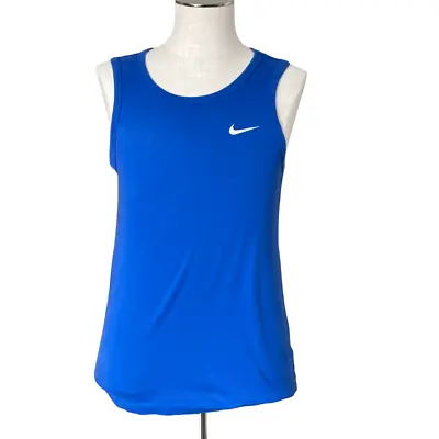 Nike Dri-Fit  Tank Top - Mens Size Small - Sleeveless Blue Workout Shirt • $10.50