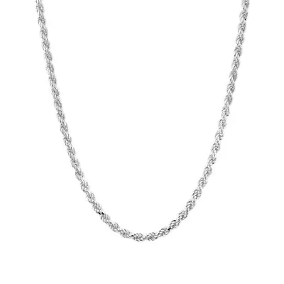 Sterling Silver Rope Chain/Necklace 50cm Unwanted Gift (RRP) $180 • $110