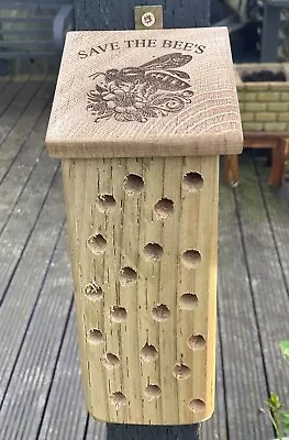 Bee Hotel Insect House Made From Reclaimed Wood. Save The Bees • £15