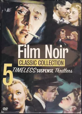 Film Noir Classics Collection: 5 Timeless Suspense Thrillers (5DVD's 2004) VGC • $13.59