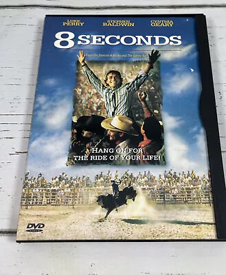 8 Seconds DVD Widescreen Luke Perry Stephen Baldwin Cynthia Geary • $2.75