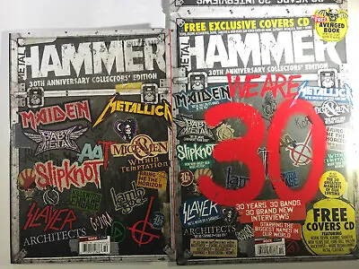 Metal Hammer Magazine October 2016 30th Anniversary Edition Cover No Inserts • $8.99