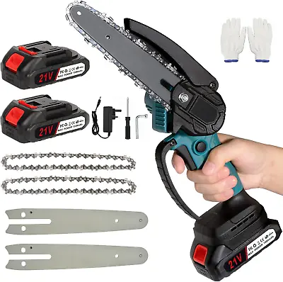 For Makita Electric Cordless 6  8  Chainsaw One-hand Saw Wood Pruning Cutter • £22.09