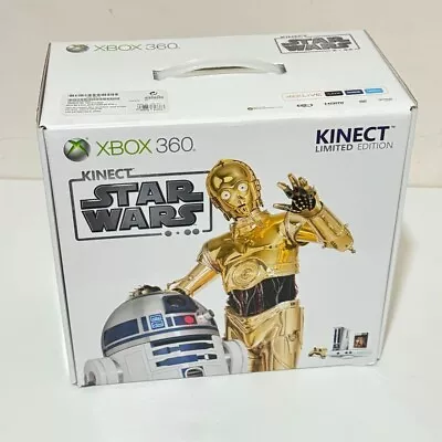 Xbox 360 Star Wars 320gb Kinect Console Limited Edition Unused • $597.86