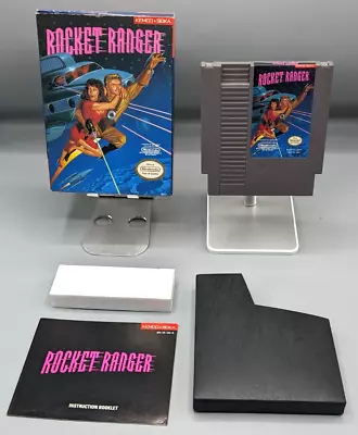 Complete In Box ROCKET RANGER Nintendo Video Game ~ 1980's Vintage NES - Clean! • $9.99