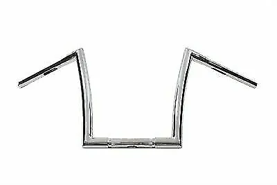 $132.25 • Buy 10-1/2  Z-Bar Handlebar With Wiring Holes For Harley Davidson By V-Twin