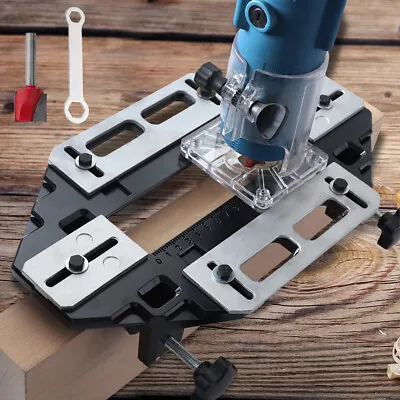 Door Hinge Template Jig Precise Woodworking Hinge Slotting Locator Lightweight② • $66.33